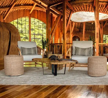 Beautiful interiors.