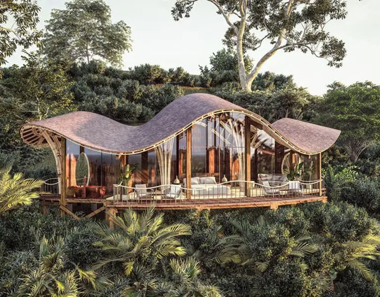 Suites are perched along a hillside with glorious views of Bwindi | Erebero Hills