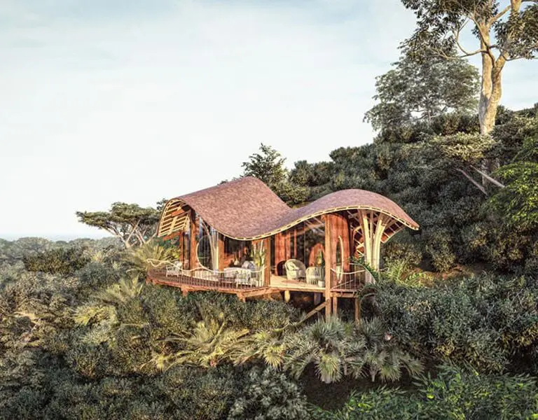 Erebero Suites are beautifully designed to blend into the landscape.