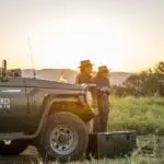 A sundowner game drive is the perfect way to end a day filled with safari adventures.