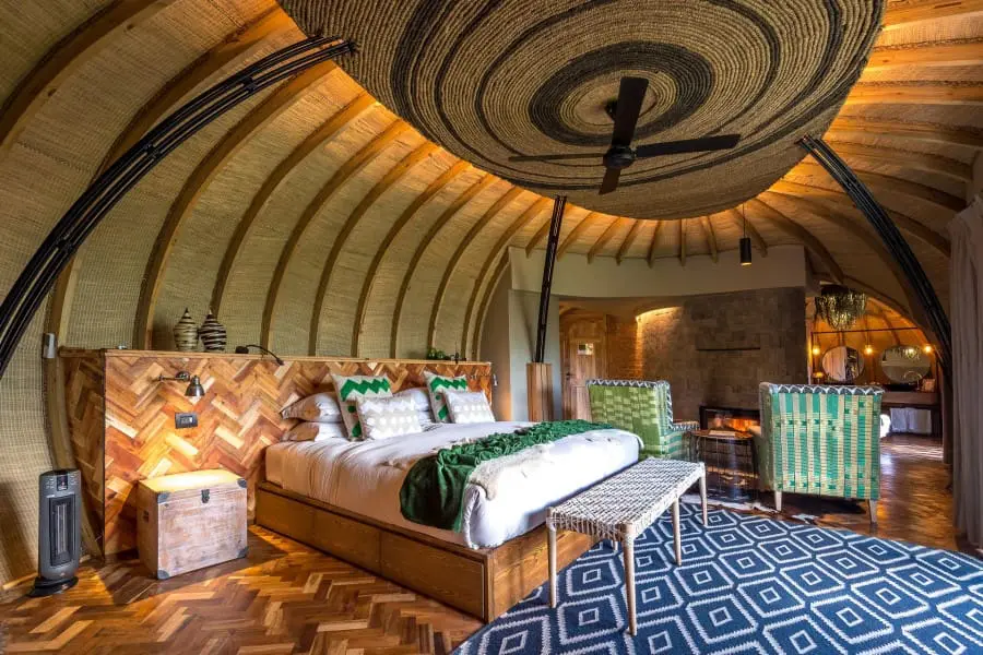 Escape to the sanctuary of your private villa at Bisate Lodge.