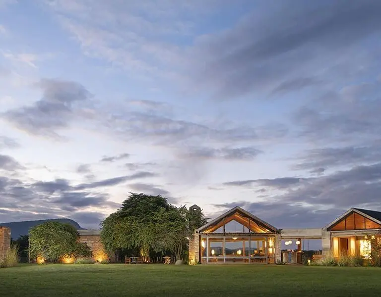 Dusk is a special time on safari. 