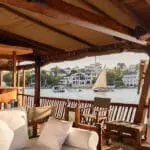 Lounge in the leisure area. 