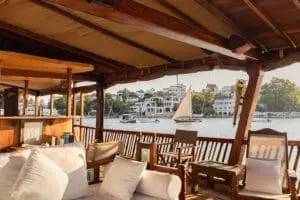 Lounge in the leisure area. 