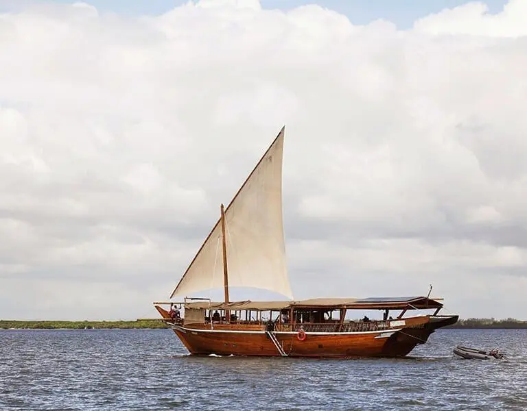 Sail into the horizon. 