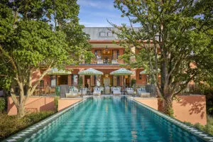 Franschhoek House at La Residence, a luxury exclusive-use villa in the Cape Winelands. 
