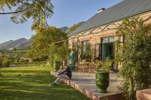 A Suite veranda. 
