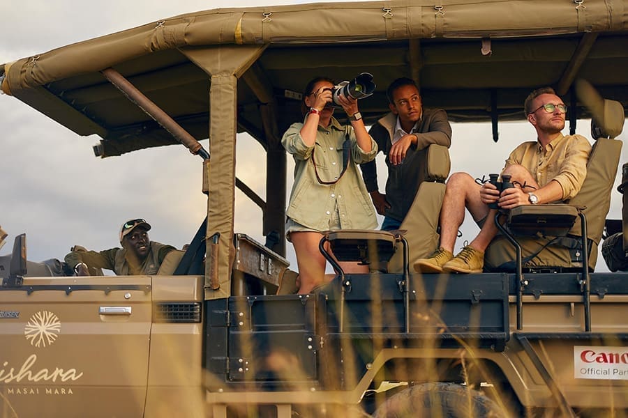 Avistar animales en las llanuras del Masai Mara en safaris | Ishara Mara Luxury Camp