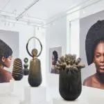 The lodge features contemporary African art that adds a touch of culture and elegance.