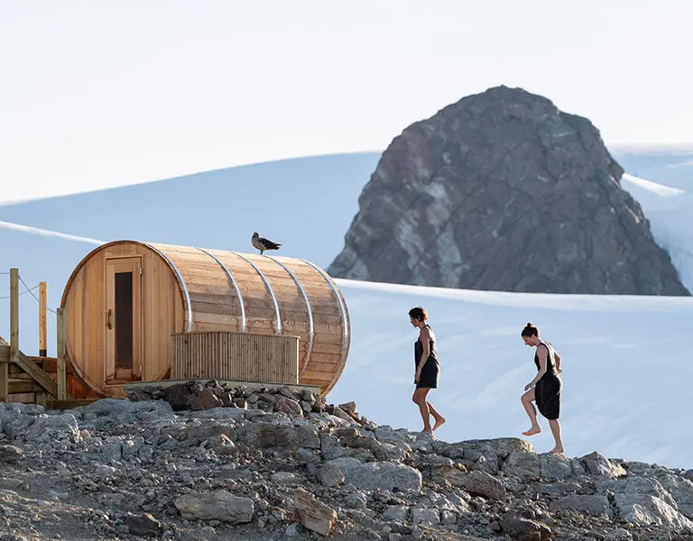 white-desert-antarctica-whichaway-camp-sauna