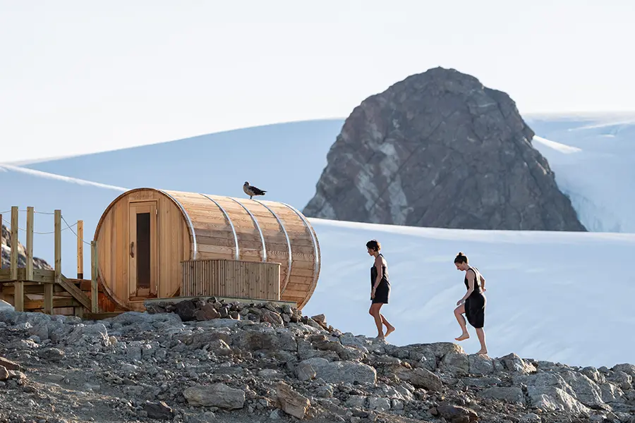 white-desert-antarctica-whichaway-camp-sauna