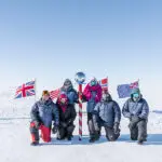 The Geographic South Pole.