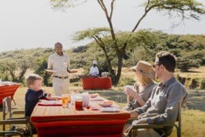 Comer en el monte es una forma espléndida de disfrutar de un almuerzo tardío o una cena temprana. 