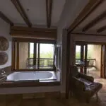 Enjoy a luxurious bath. 
