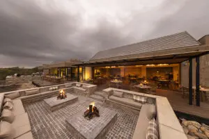 Kapama River Lodge main area.