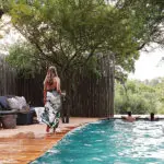 Londolozi Pioneer Camp swimming pool.