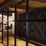 A well-stocked wine cellar.