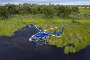 Mejore su estancia con una excursión panorámica en helicóptero, que ofrece impresionantes vistas aéreas sobre el Delta.