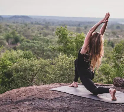 Prepare for the day ahead with yoga | Londolozi Pioneer Camp