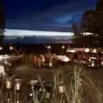 Dine under the stars in an outdoor boma. 
