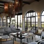 Relax in the lounge with a glass of wine. 