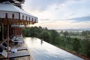 Take a swim in the infinity pool, overlooking South Luangwa.