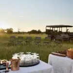 Sundowner safaris are the perfect way to end the day. 