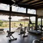 Chichele offers guests access to a well-equipped gym. 
