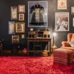 Macushla House combines striking decor with authentic Kenyan art pieces.