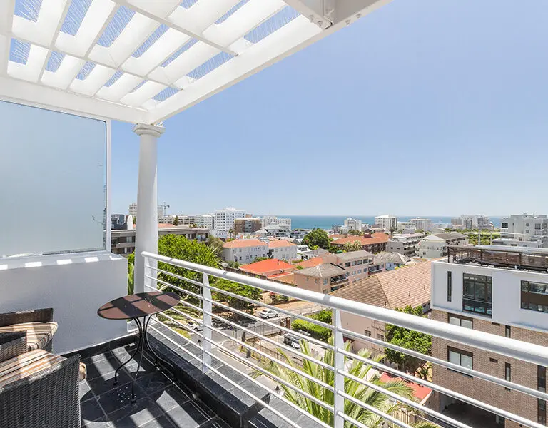 View from the 5th floor 1-Bedroom Apartment.