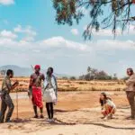 Local guides lead you in informative bush walks. 