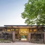 The entrance to Waterfalls Lodge, Victoria Falls Town.