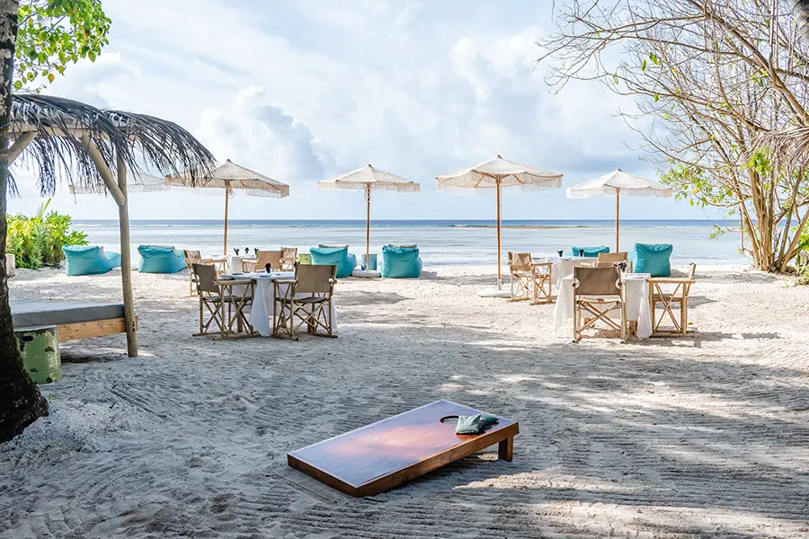 Beach Bar at Alphonse Island Lodge