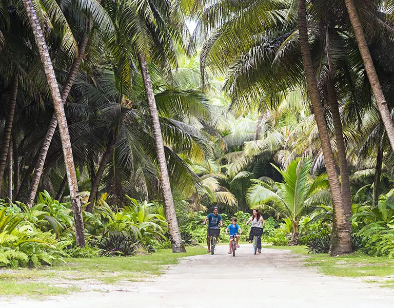 Cycle around the island.