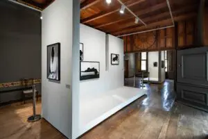 Visit the gallery to appreciate the work of local artists.