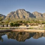Savour a refreshing dip in the Retreat’s natural swimming pool.