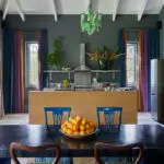 A spacious kitchen and dining area is great for meal times. 