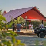 A warm welcome to Masiya's Camp at Royal Malewane.