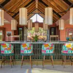 Order your favourite beverage from the lodge bar.