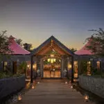 Masiya's Camp, a grand entrance.