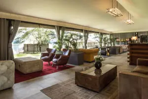 Plenty of lounge space to relax.