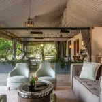 The main guest area.