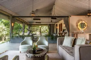 The main guest area.