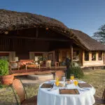 Tortilis Camp Private House en Amboseli, Kenia.