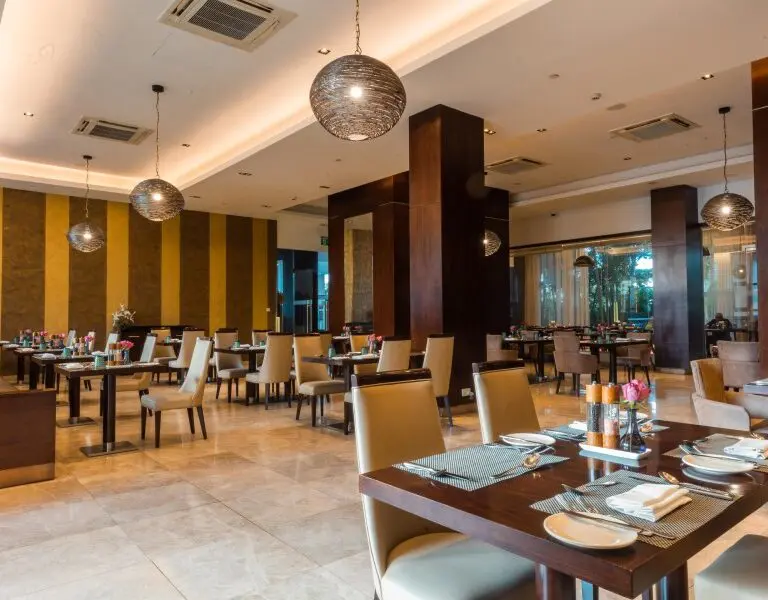 Savour meals at the resturant.