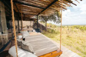 Relax on the daybed on your suite verandah, or cool off with a dip in the plunge pool. 