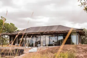 Exterior of a Tented Suite at Nimali Mara.