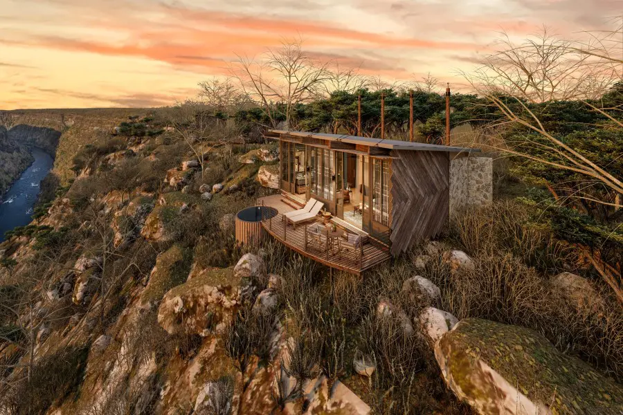 An artistic interpretation of the new Bupenyu Lodge in Batoka Gorge, Zimbabwe | Go2Africa