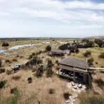 The villas are spread out along the plains, open to the wild expanse (artists' render). 