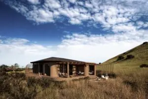 Each villa has a private verandah for quiet moments together (artists' render). 